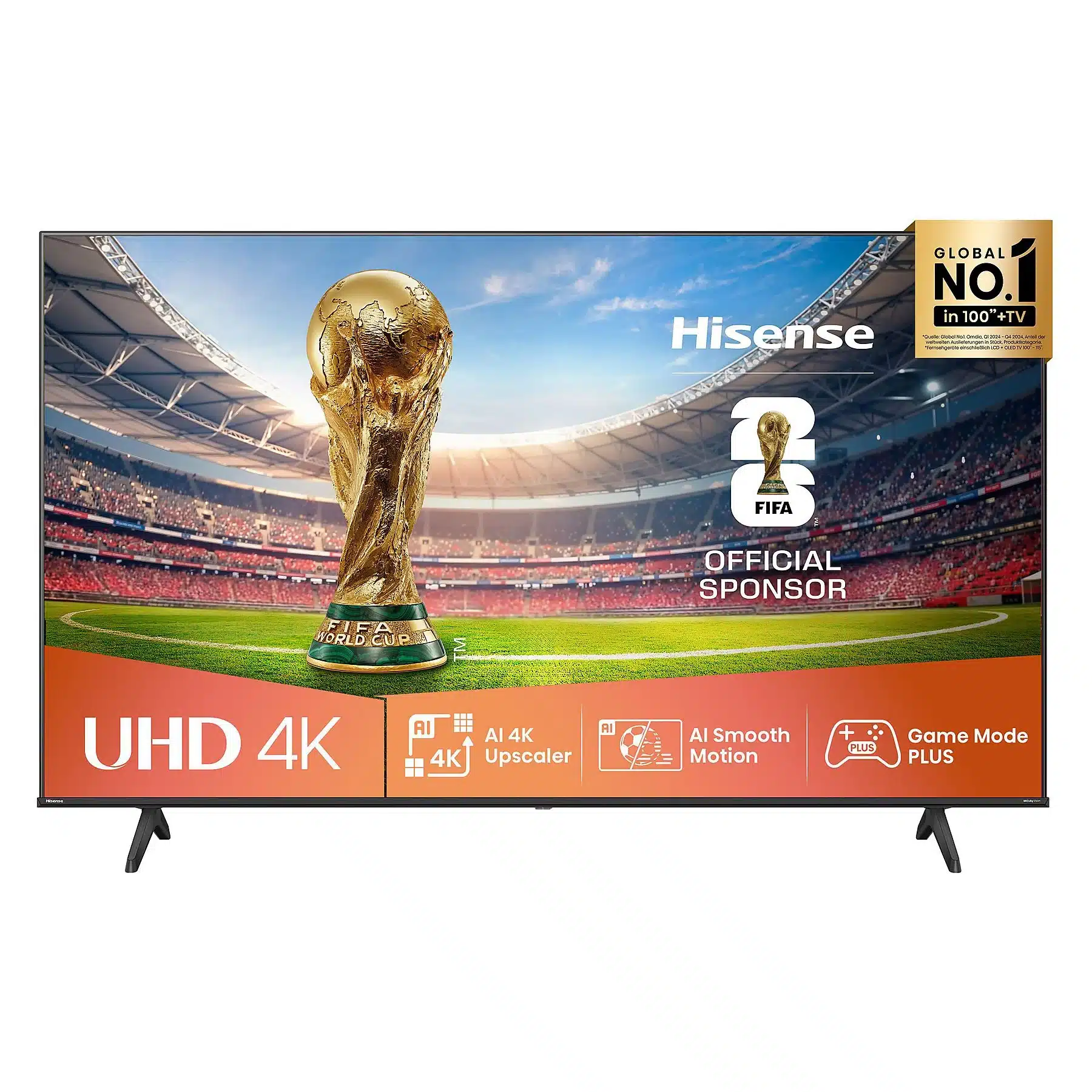 TV LED HISENSE 75A6N (piatto, 75 pollici / 189 cm, UHD 4K, SMART TV) - Afbeelding 2