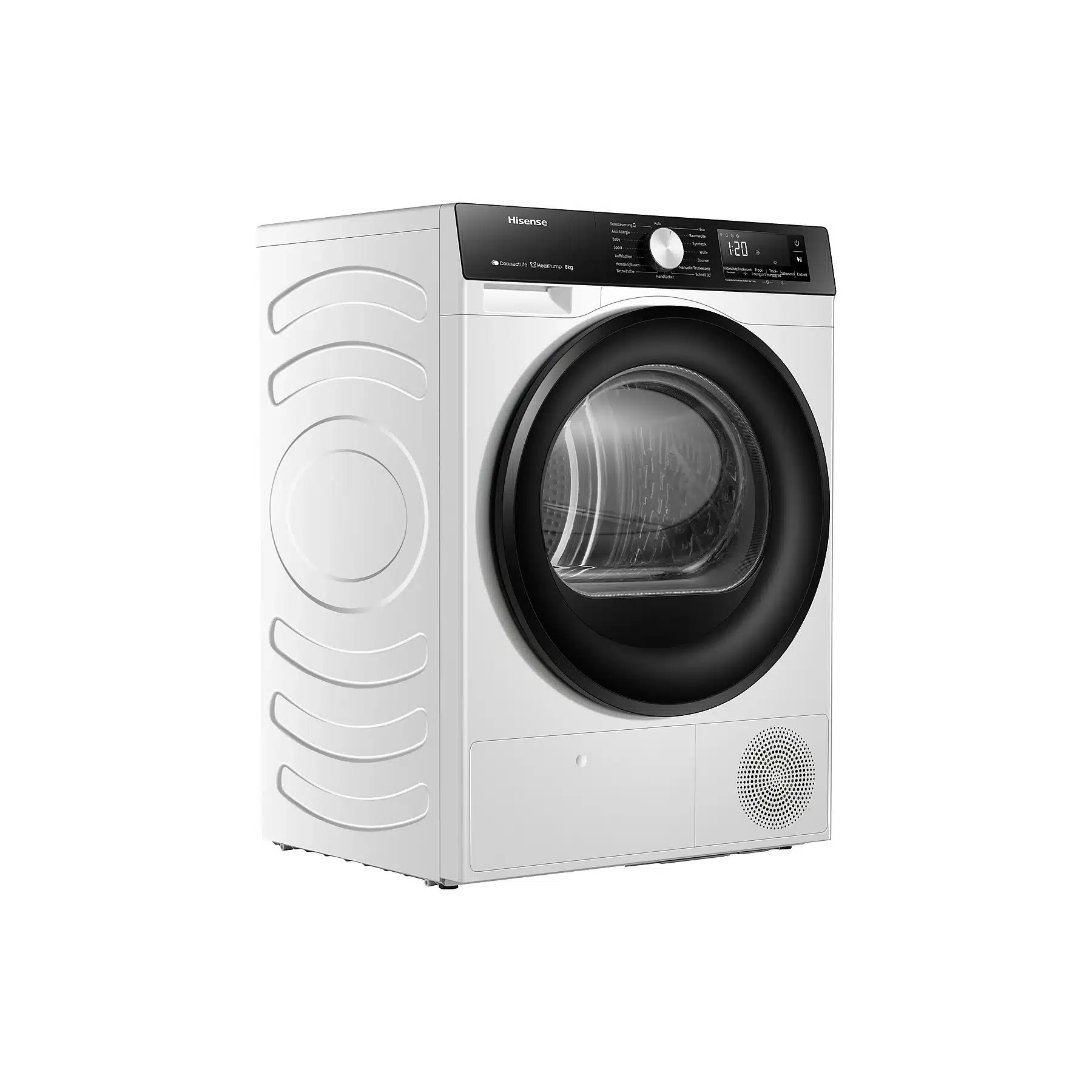 HISENSE DH3S802BW3 warmtepompdroger (8 kg, wit) - Afbeelding 4