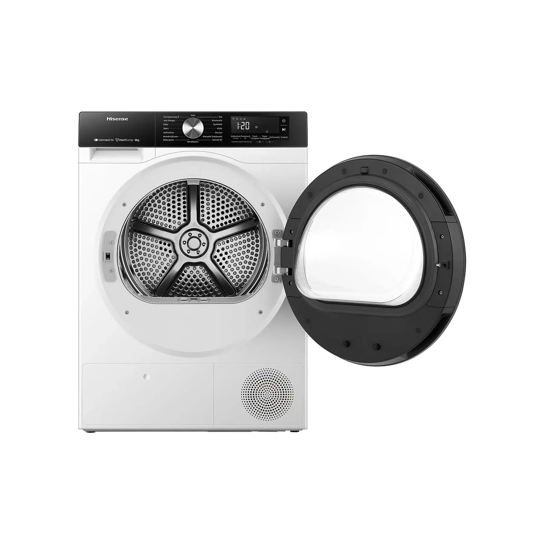 HISENSE DH3S802BW3 warmtepompdroger (8 kg, wit) - Afbeelding 5