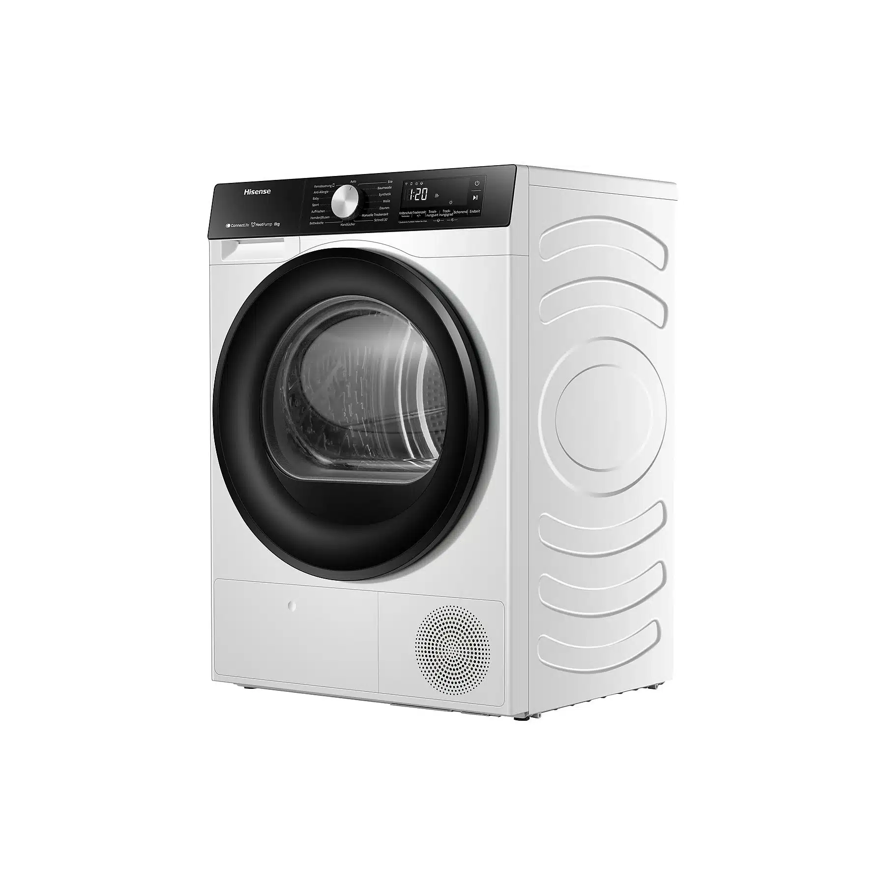 HISENSE DH3S802BW3 warmtepompdroger (8 kg, wit) - Afbeelding 2