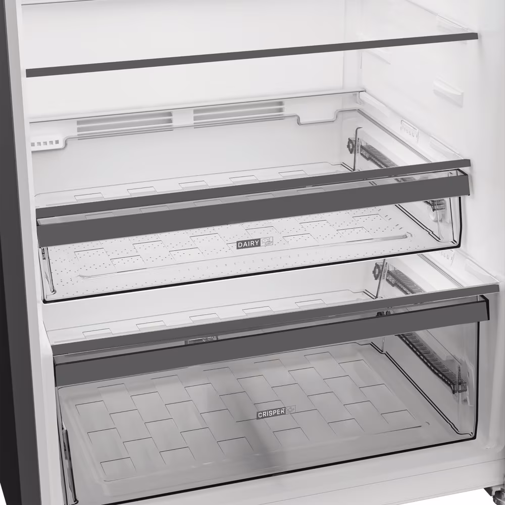 WHIRLPOOL WHD2 6472W X4E Koelkast met dubbele deuren, No Frost, 477 liter, H 186,5 cm, Energieklasse E, Waterdispenser, Roestvrij staal (RVS) - Afbeelding 7